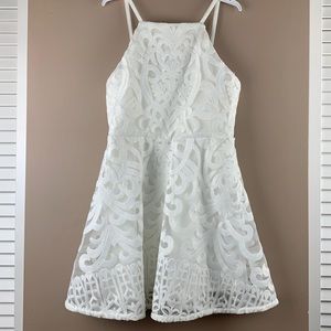 Bardot Ivory Lace Kids Dress